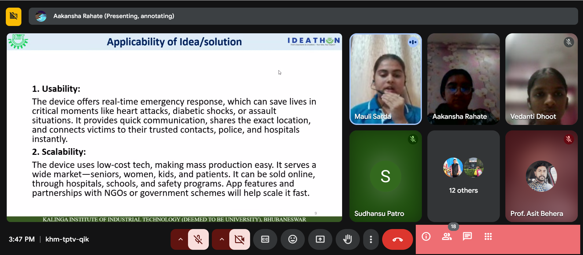 2Glimpses of Stage I of IDEATHON 2025 2Glimpses of Stage I of IDEATHON 2025