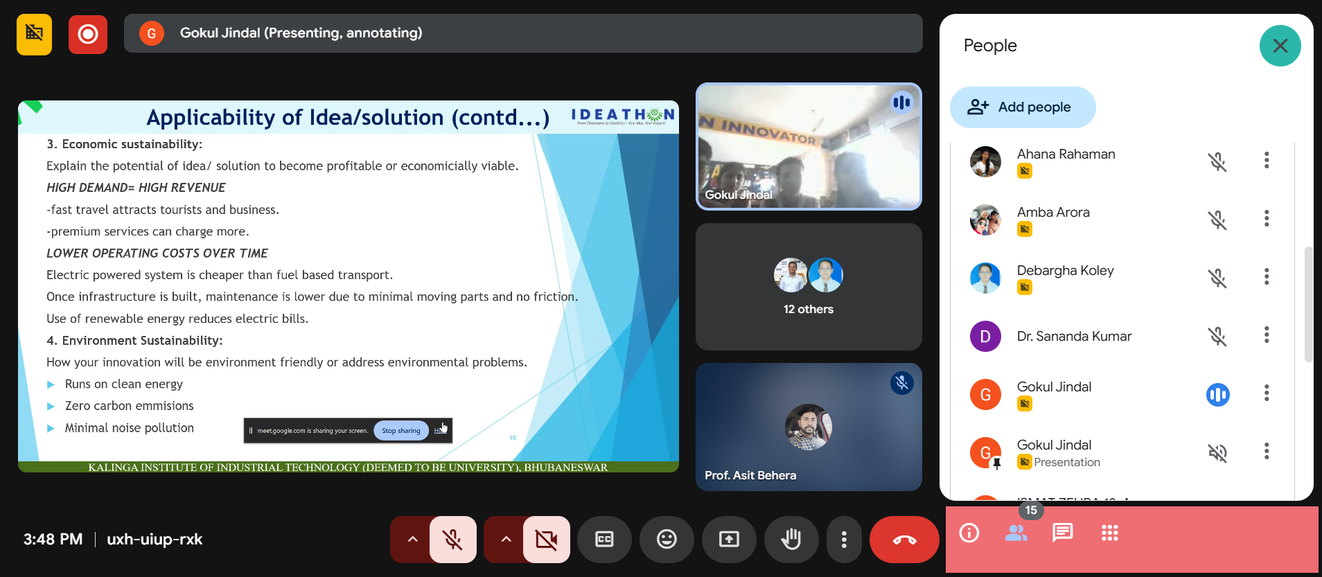 4Glimpses of Stage I of IDEATHON 2025 4Glimpses of Stage I of IDEATHON 2025