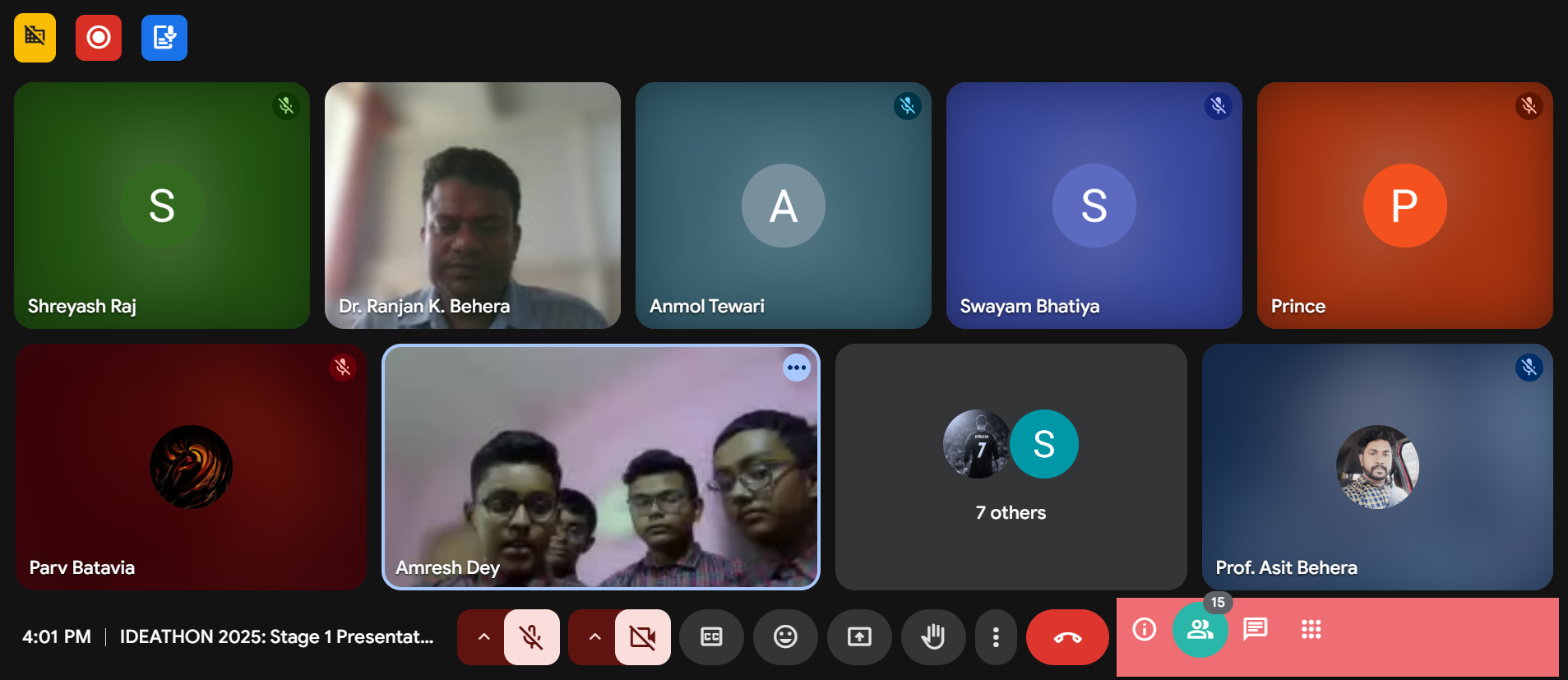 8Glimpses of Stage I of IDEATHON 2025 8Glimpses of Stage I of IDEATHON 2025